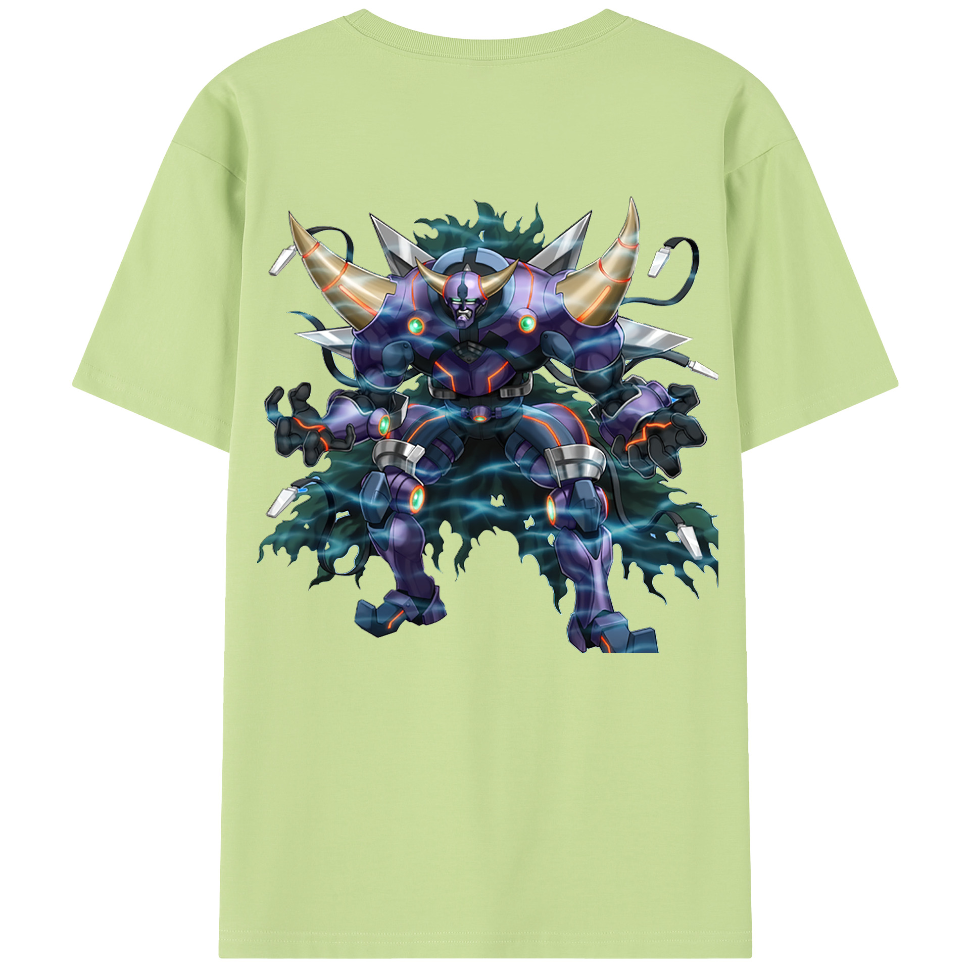（画像用） 遊☆戯☆王 Yu-Gi-Oh! 綿100％半袖Tシャツ（背面プリント）